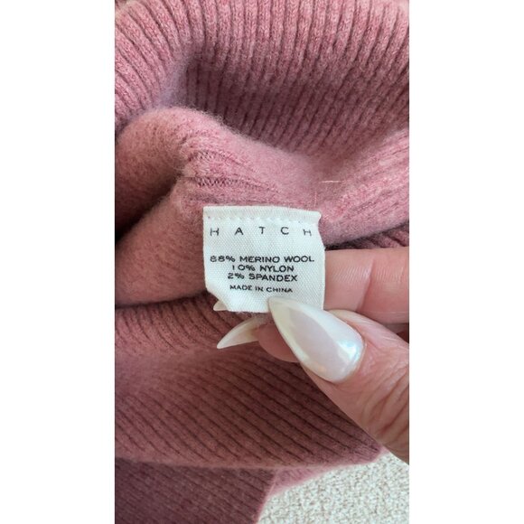 Hatch Giada Ribbed Crew Neck Maternity Sweater Size 1 (Small) - Picture 7 of 10